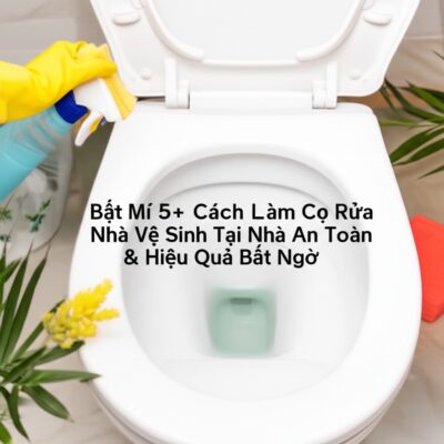 Bật Mí 5+ Cách Làm Chất Cọ Rửa Nhà Vệ Sinh Tại Nhà An Toàn & Hiệu Quả Bất Ngờ