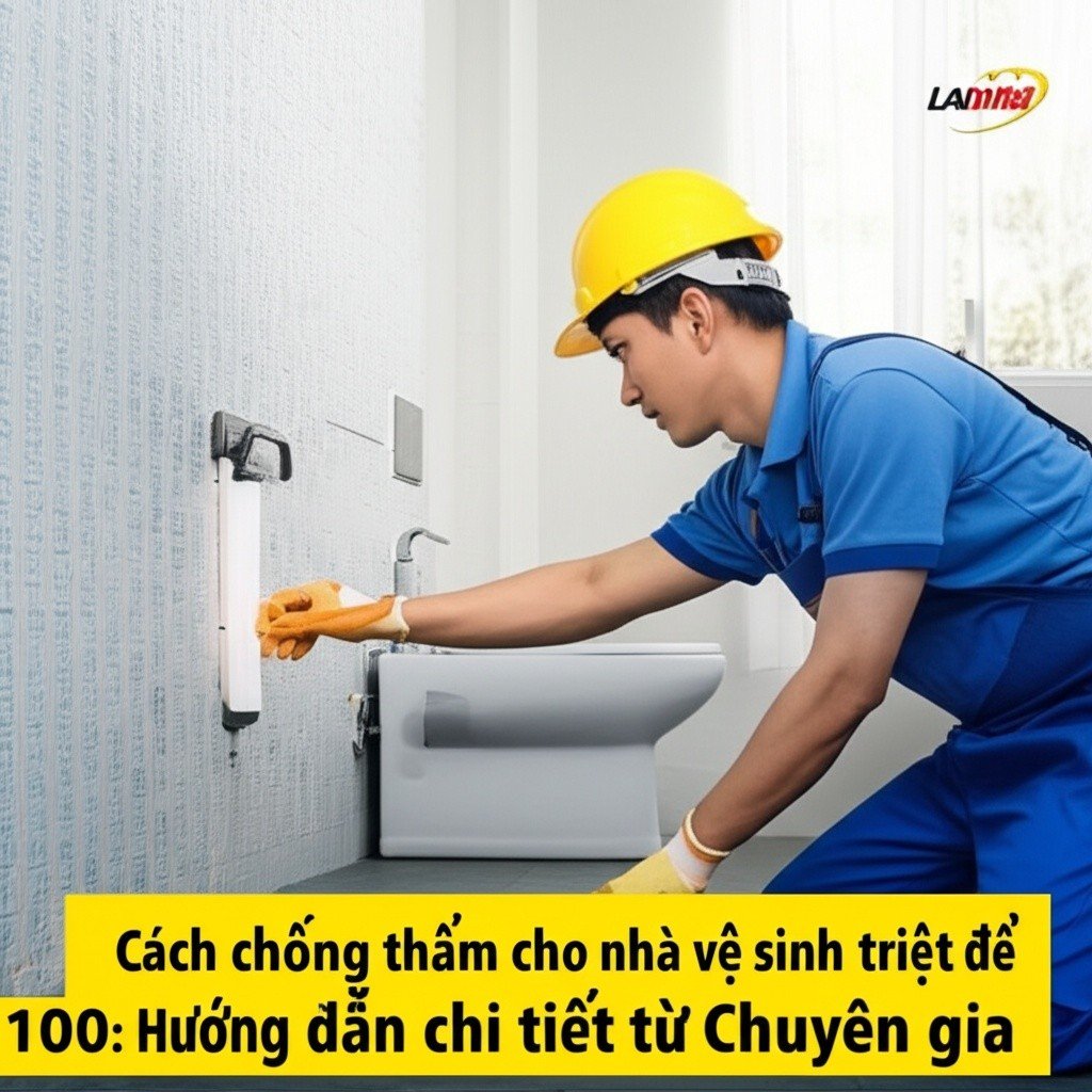 Hình minh họa cho bài viết: Cách chống thấm cho nhà vệ sinh triệt để 100%: Hướng dẫn chi tiết từ Chuyên gia