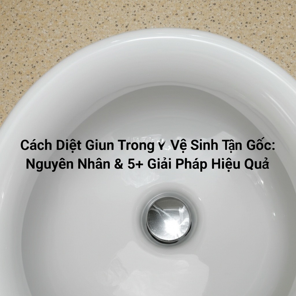 Hình minh họa cho bài viết: Cách Diệt Giun Trong Nhà Vệ Sinh Tận Gốc: Nguyên Nhân & 5+ Giải Pháp Hiệu Quả