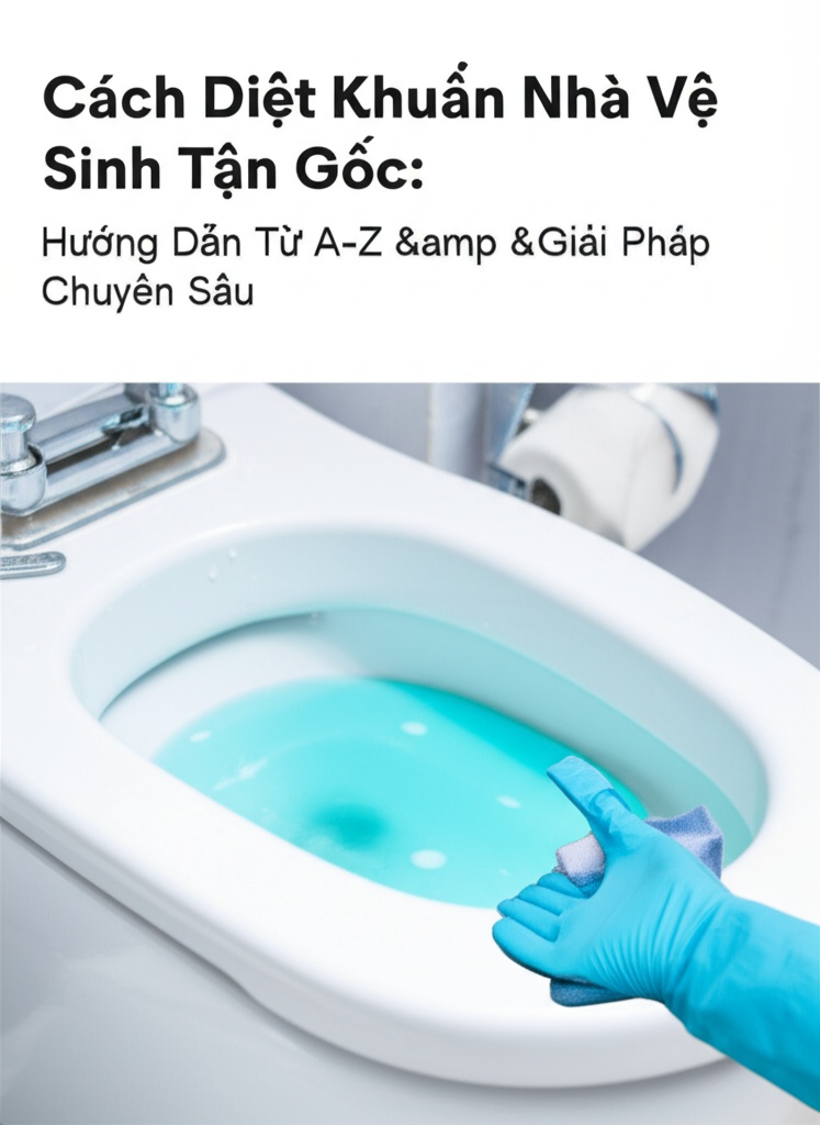 Hình minh họa cho bài viết: Cách Diệt Khuẩn Nhà Vệ Sinh Tận Gốc: Hướng Dẫn Từ A-Z & Giải Pháp Chuyên Sâu