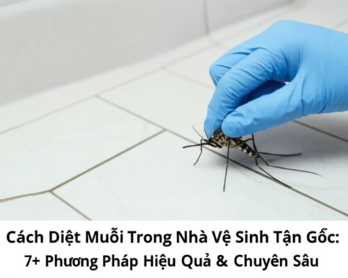 Cách Diệt Muỗi Trong Nhà Vệ Sinh Tận Gốc: 7+ Phương Pháp Hiệu Quả & Chuyên Sâu