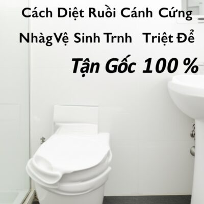 Cách Diệt Ruồi Cánh Cứng Trong Nhà Vệ Sinh Triệt Để, Tận Gốc 100%