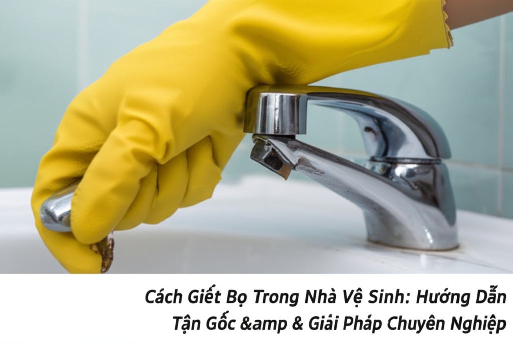 Hình minh họa cho bài viết: Cách Giết Bọ Trong Nhà Vệ Sinh: Hướng Dẫn Tận Gốc & Giải Pháp Chuyên Nghiệp