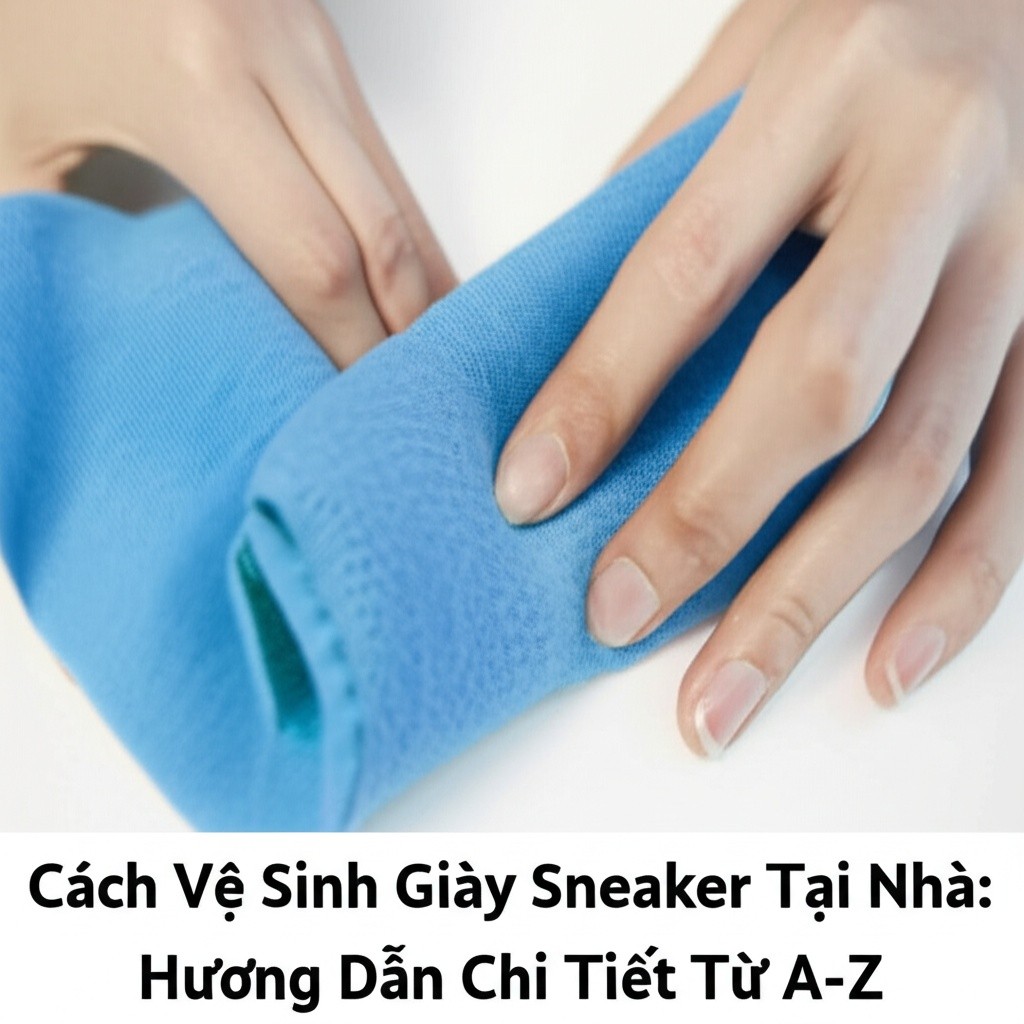 Hình minh họa cho bài viết: Cách Vệ Sinh Giày Sneaker Tại Nhà: Hướng Dẫn Chi Tiết Từ A-Z