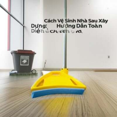 Cách Vệ Sinh Nhà Sau Xây Dựng: Hướng Dẫn Toàn Diện Từ Chuyên Gia