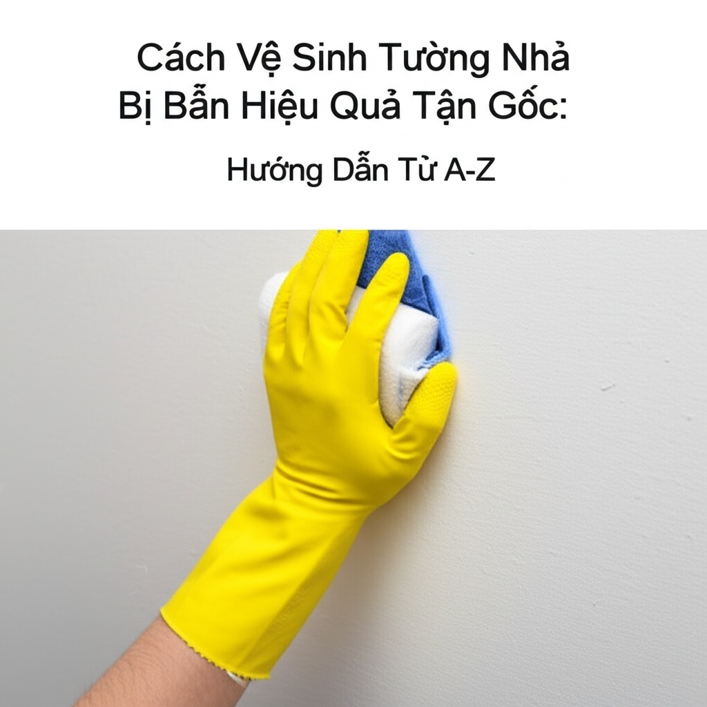 Hình minh họa cho bài viết: Cách Vệ Sinh Tường Nhà Bị Bẩn Hiệu Quả Tận Gốc: Hướng Dẫn Từ A-Z