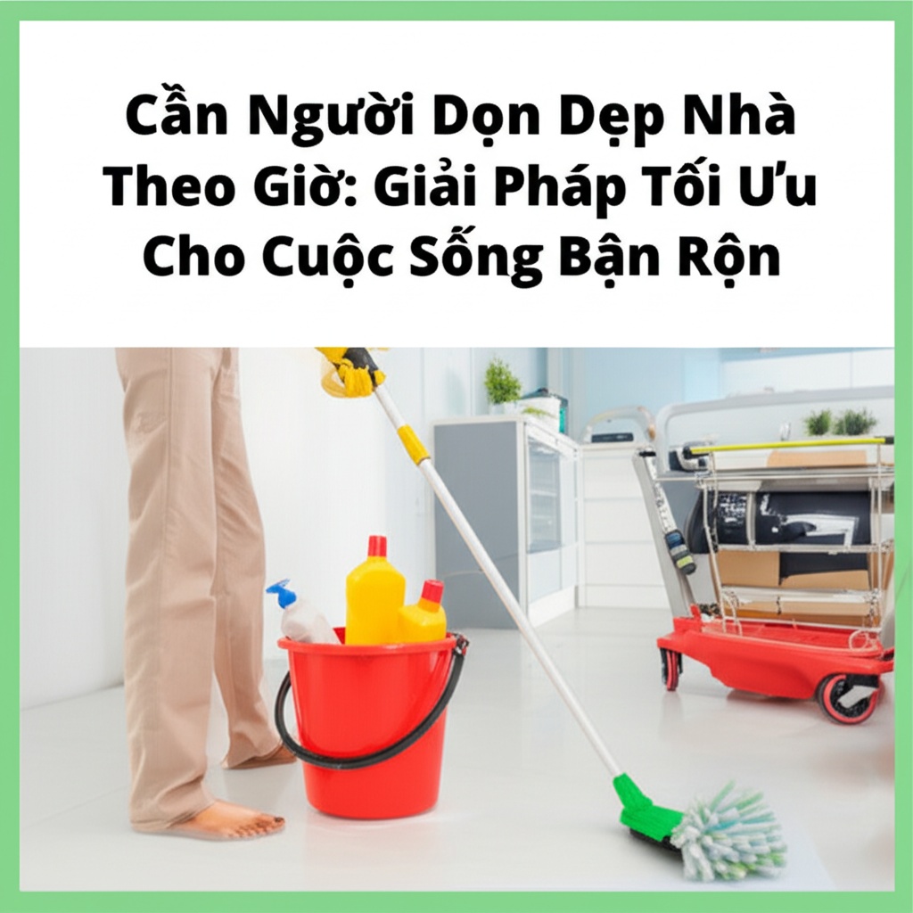 Hình minh họa cho bài viết: Cần Người Dọn Dẹp Nhà Theo Giờ: Giải Pháp Tối Ưu Cho Cuộc Sống Bận Rộn