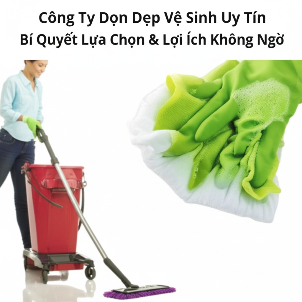 Hình minh họa cho bài viết: Công Ty Dọn Dẹp Vệ Sinh Uy Tín: Bí Quyết Lựa Chọn & Lợi Ích Không Ngờ