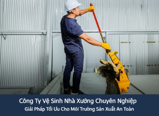 Công Ty Vệ Sinh Nhà Xưởng Chuyên Nghiệp: Giải Pháp Tối Ưu Cho Môi Trường Sản Xuất An Toàn