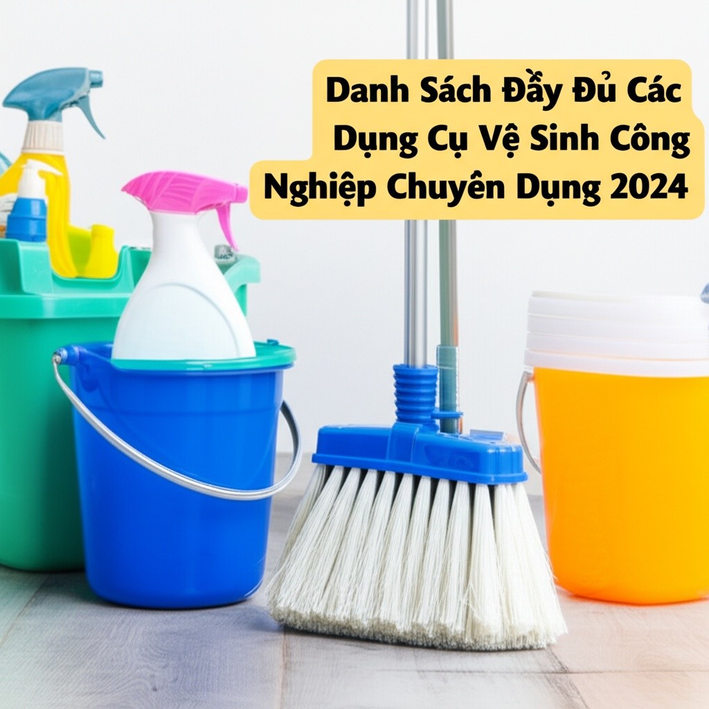 Hình minh họa cho bài viết: Danh Sách Đầy Đủ Các Dụng Cụ Vệ Sinh Công Nghiệp Chuyên Dụng 2024