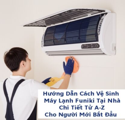 Hướng Dẫn Cách Vệ Sinh Máy Lạnh Funiki Tại Nhà Chi Tiết Từ A-Z Cho Người Mới Bắt Đầu