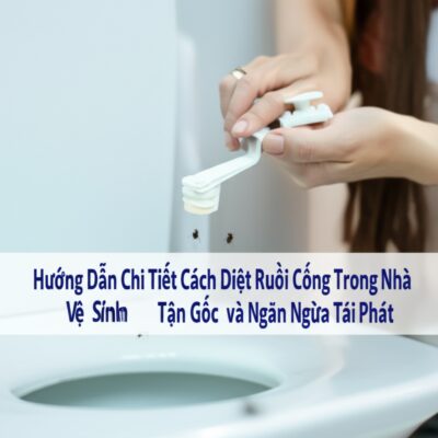 Hướng Dẫn Chi Tiết Cách Diệt Ruồi Cống Trong Nhà Vệ Sinh Tận Gốc và Ngăn Ngừa Tái Phát