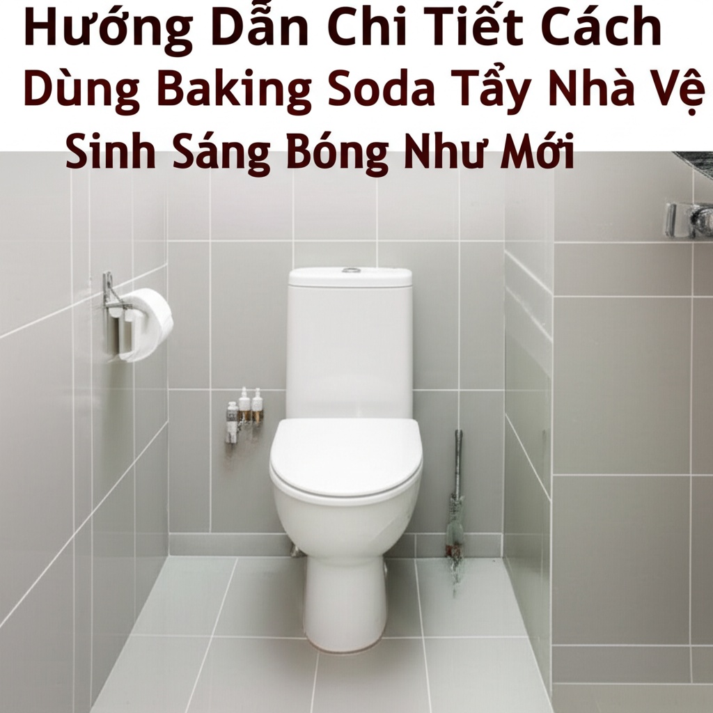 Hình minh họa cho bài viết: Hướng Dẫn Chi Tiết Cách Dùng Baking Soda Tẩy Nhà Vệ Sinh Sáng Bóng Như Mới