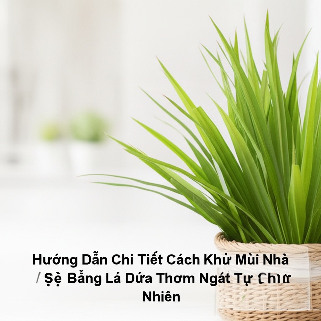 Hình minh họa cho bài viết: Hướng Dẫn Chi Tiết Cách Khử Mùi Nhà Vệ Sinh Bằng Lá Dứa Thơm Ngát Tự Nhiên