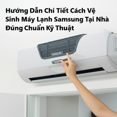 Hướng Dẫn Chi Tiết Cách Vệ Sinh Máy Lạnh Samsung Tại Nhà Đúng Chuẩn Kỹ Thuật