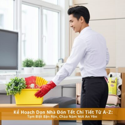 Kế Hoạch Dọn Nhà Đón Tết Chi Tiết Từ A-Z: Tạm Biệt Bận Rộn, Chào Năm Mới An Yên