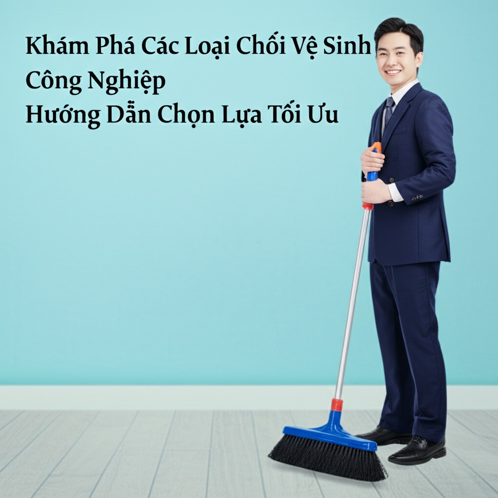 Hình minh họa cho bài viết: Khám Phá Các Loại Chổi Vệ Sinh Công Nghiệp: Hướng Dẫn Chọn Lựa Tối Ưu