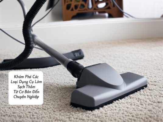 Khám Phá Các Loại Dụng Cụ Làm Sạch Thảm: Từ Cơ Bản Đến Chuyên Nghiệp