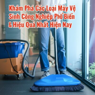 Khám Phá Các Loại Máy Vệ Sinh Công Nghiệp Phổ Biến & Hiệu Quả Nhất Hiện Nay