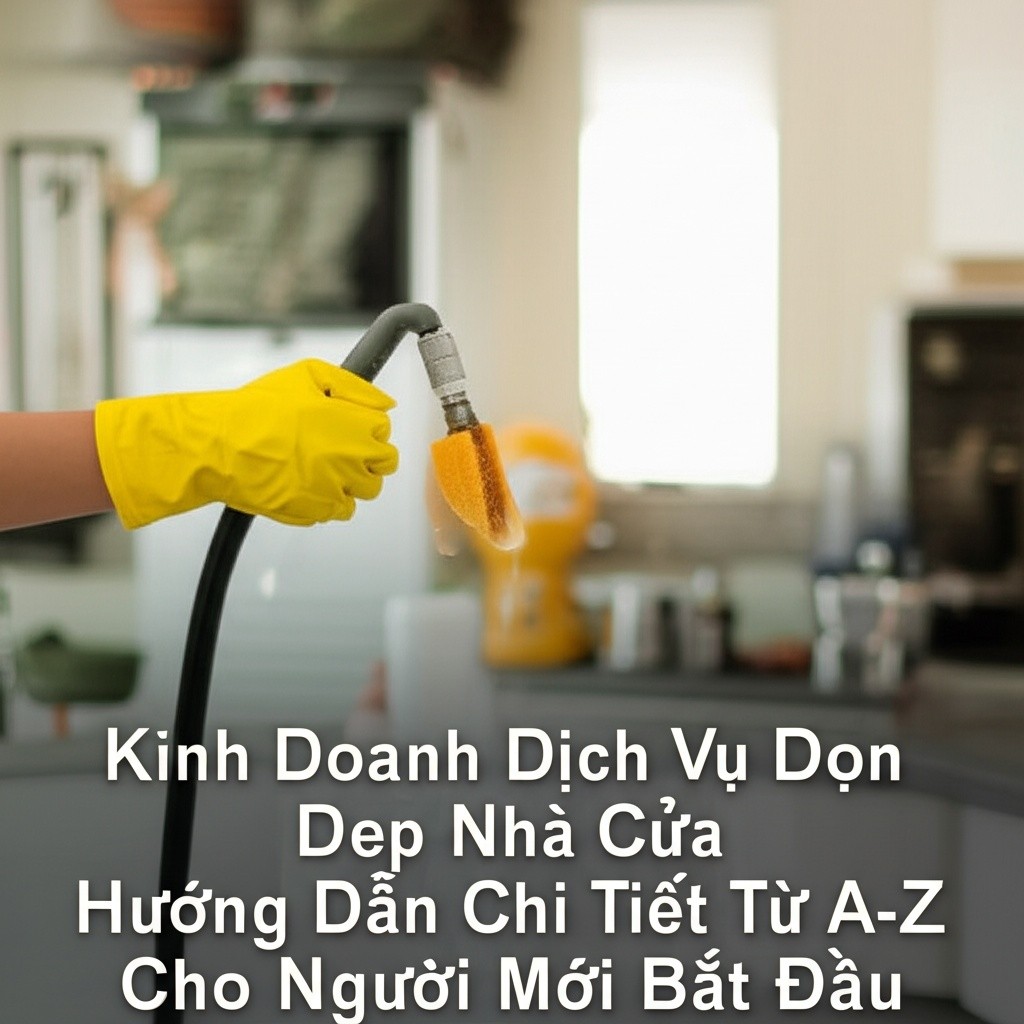 Hình minh họa cho bài viết: Kinh Doanh Dịch Vụ Dọn Dẹp Nhà Cửa: Hướng Dẫn Chi Tiết Từ A-Z Cho Người Mới Bắt Đầu
