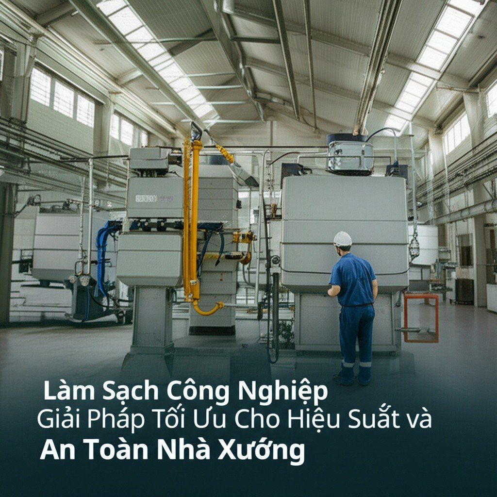Hình minh họa cho bài viết: Làm Sạch Công Nghiệp: Giải Pháp Tối Ưu Cho Hiệu Suất và An Toàn Nhà Xưởng