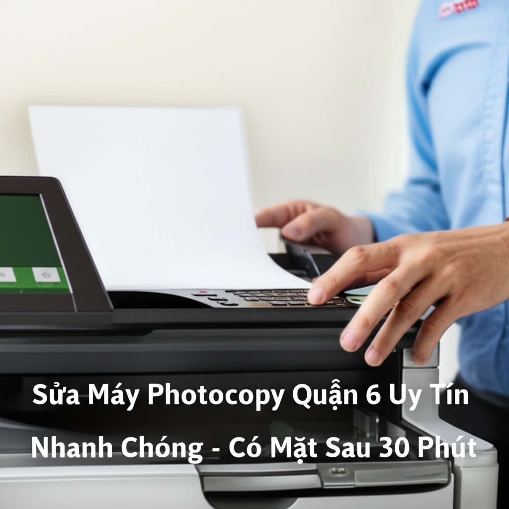 Hình minh họa cho bài viết: Sửa Máy Photocopy Quận 6 Uy Tín, Nhanh Chóng - Có Mặt Sau 30 Phút