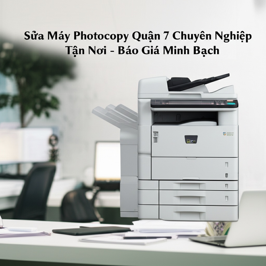 Hình minh họa cho bài viết: Sửa Máy Photocopy Quận 7 Chuyên Nghiệp, Tận Nơi - Báo Giá Minh Bạch